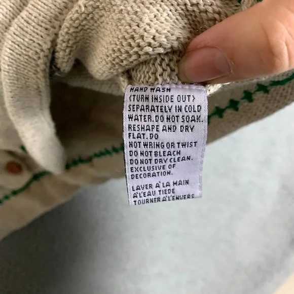 Marisa Christina Cardigan Plus 2X Tan Christmas Collection 2001 Dog Print Linen - Picture 6 of 10